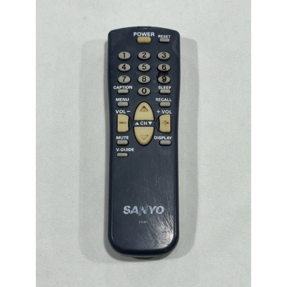 Genuine OEM Sanyo FXML TV‎ Remote Control AVM-1341S, DS13310, DS13400, DS19310